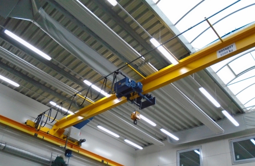 Single girder bridge crane K-TECHNIK 3 200 kg<br />Single girder bridge crane K-TECHNIK 3 200 kg