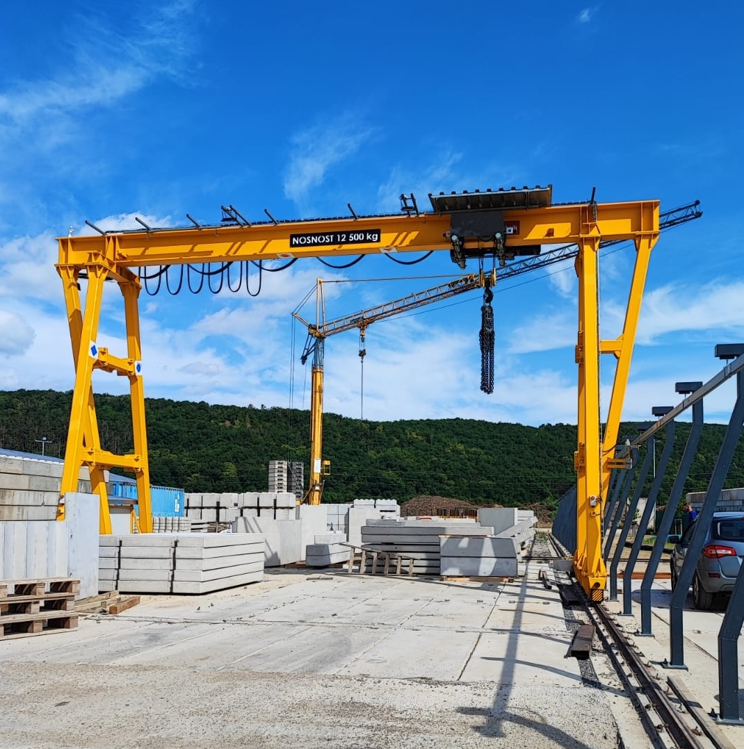 Gantry crane with capacity 12,5 ton<br />Gantry crane with capacity 12,5 ton