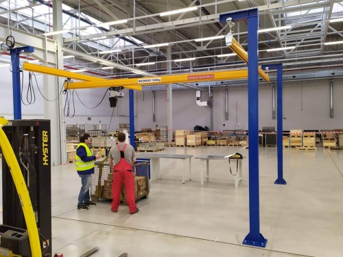 Undeslung overhead cranes