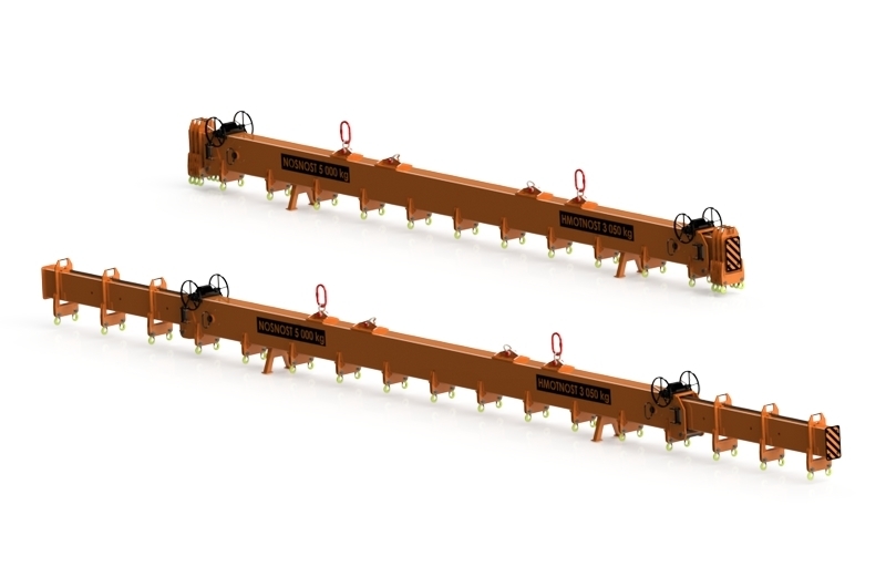 Adjustable lifting beam 01<br />Adjustable lifting beam 01