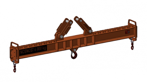 Adjustable lifting beam 05<br />Adjustable lifting beam 05